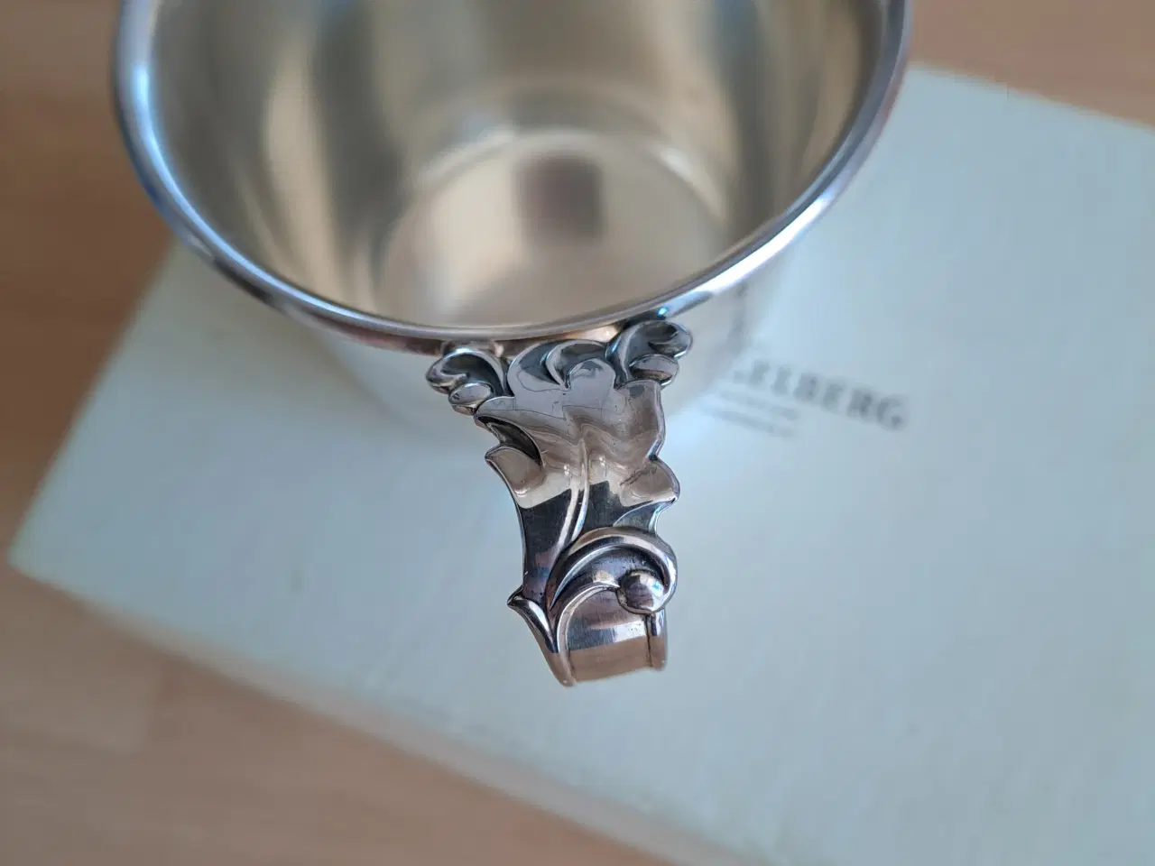 Billede 5 - Cohr Sterling sølv børnekop.