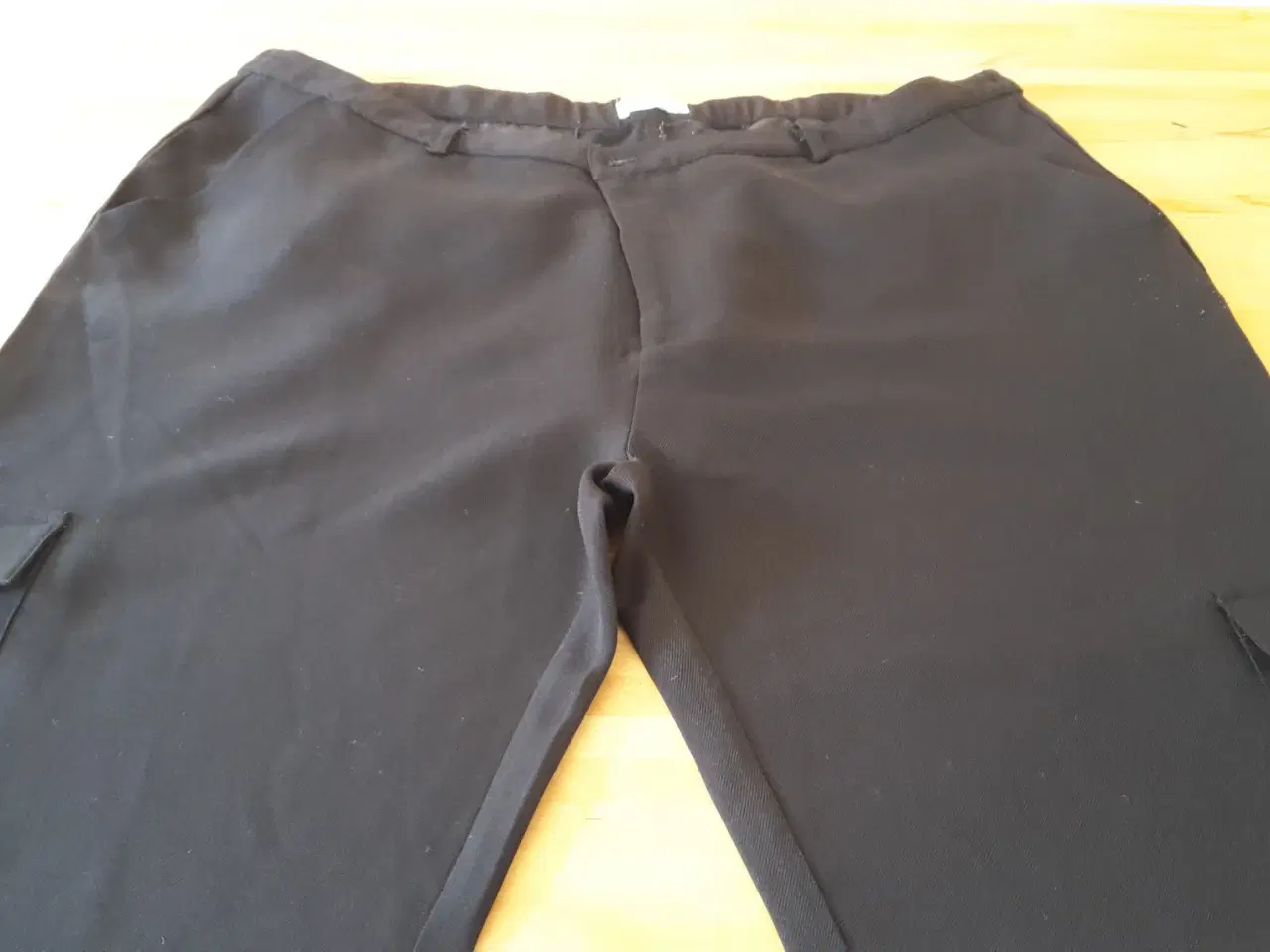 Billede 5 - Knæ bukser sorte gabardine