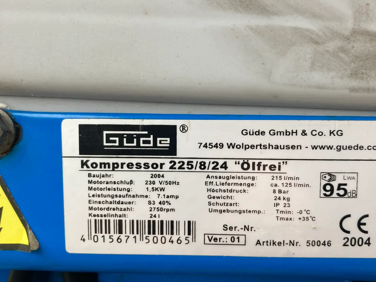 Billede 2 - Gude kompressor 