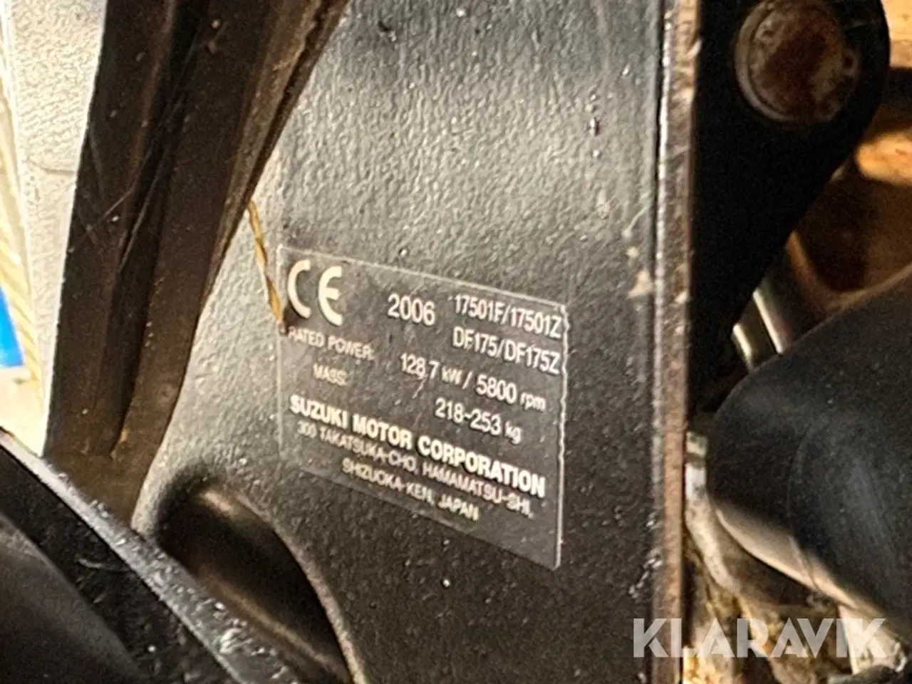 Billede 3 - Påhængsmotor Suzuki 175