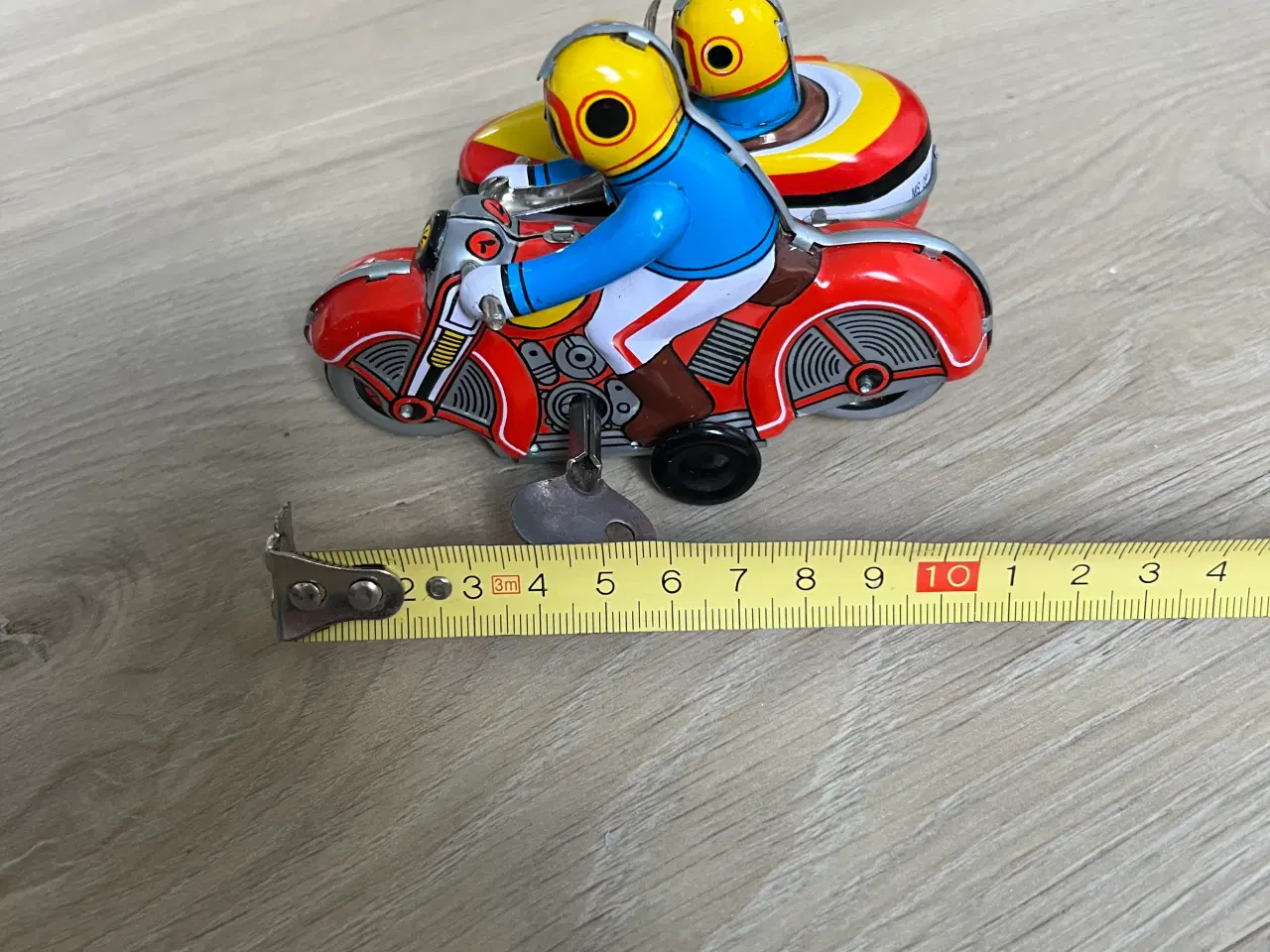 Billede 6 - Motorcykel med sidevogn i metal