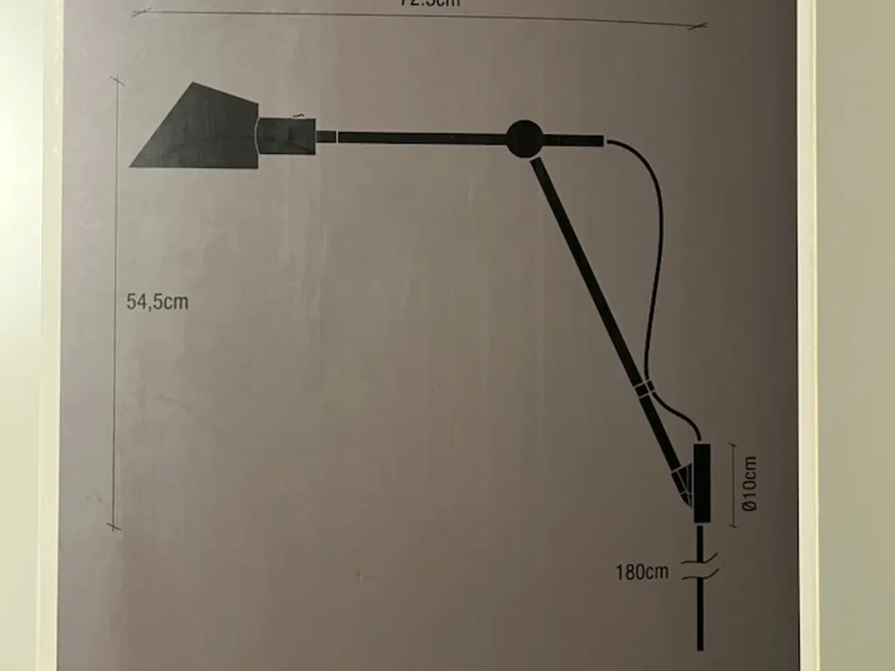 Billede 2 - 2 x STAY Væglampe fra Nordlux