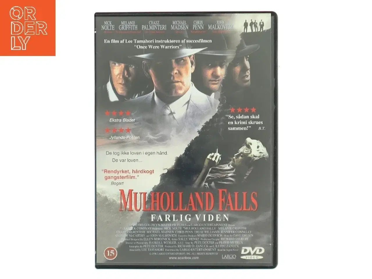 Billede 1 - Mulholland Falls med Nick Nolte (DVD)