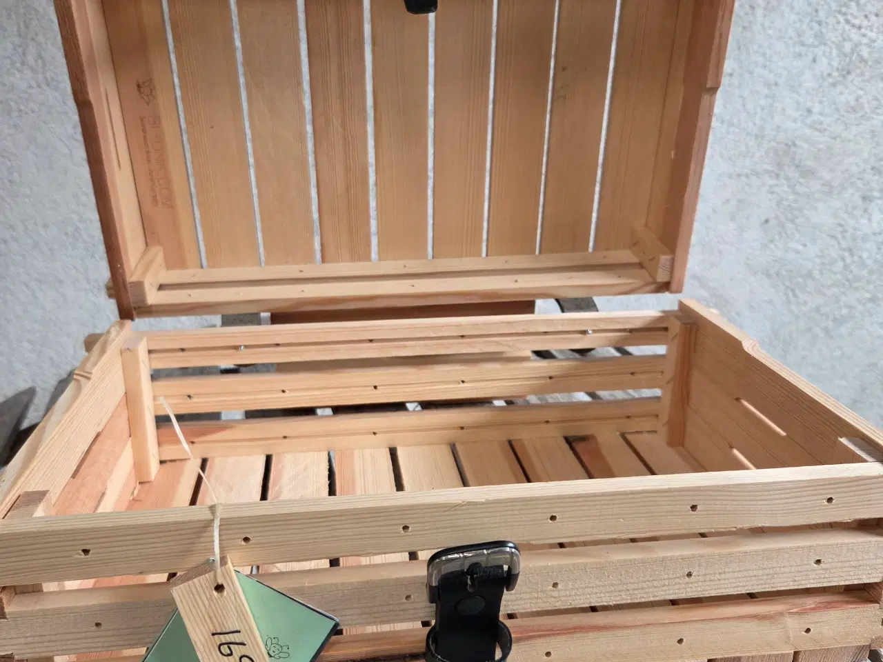 Billede 3 - Flotte kasser med læder lukninger - REST PARTI