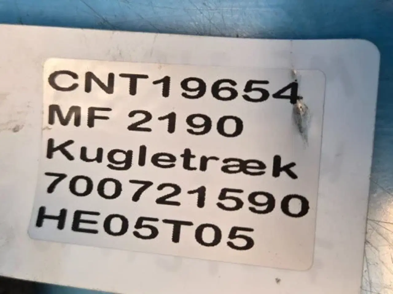 Billede 12 - Massey Ferguson 2190 Kugletræk 700721590