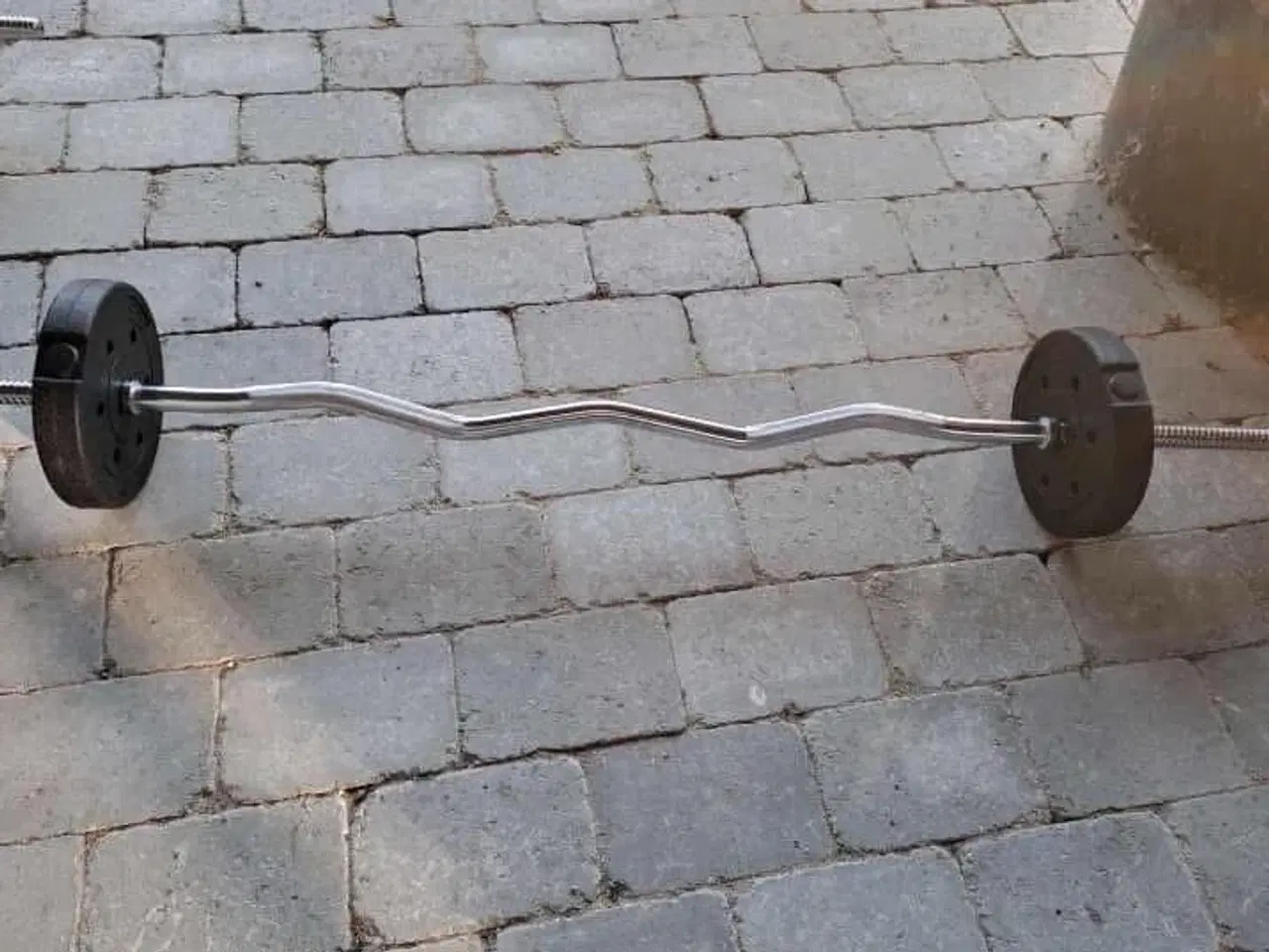 Billede 4 - Vægtstænger og skiver NYE sæt 