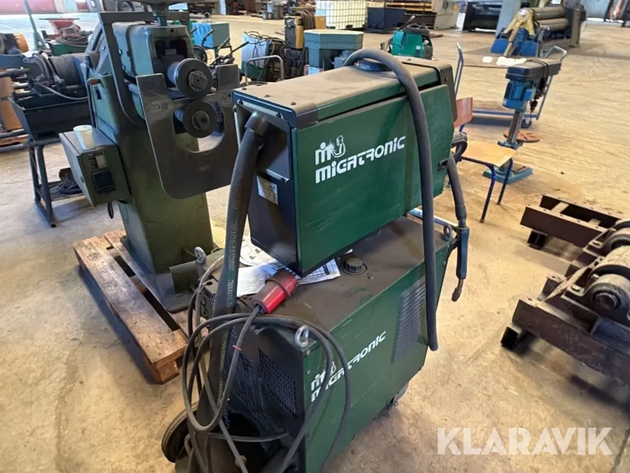 Billede 3 - Svejsemaskine Migatronic MIG 385 MK III + MWF 8 trådfremfører 1 styk