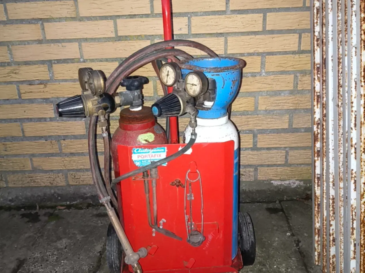 Billede 1 - Ilt og gas sæt 