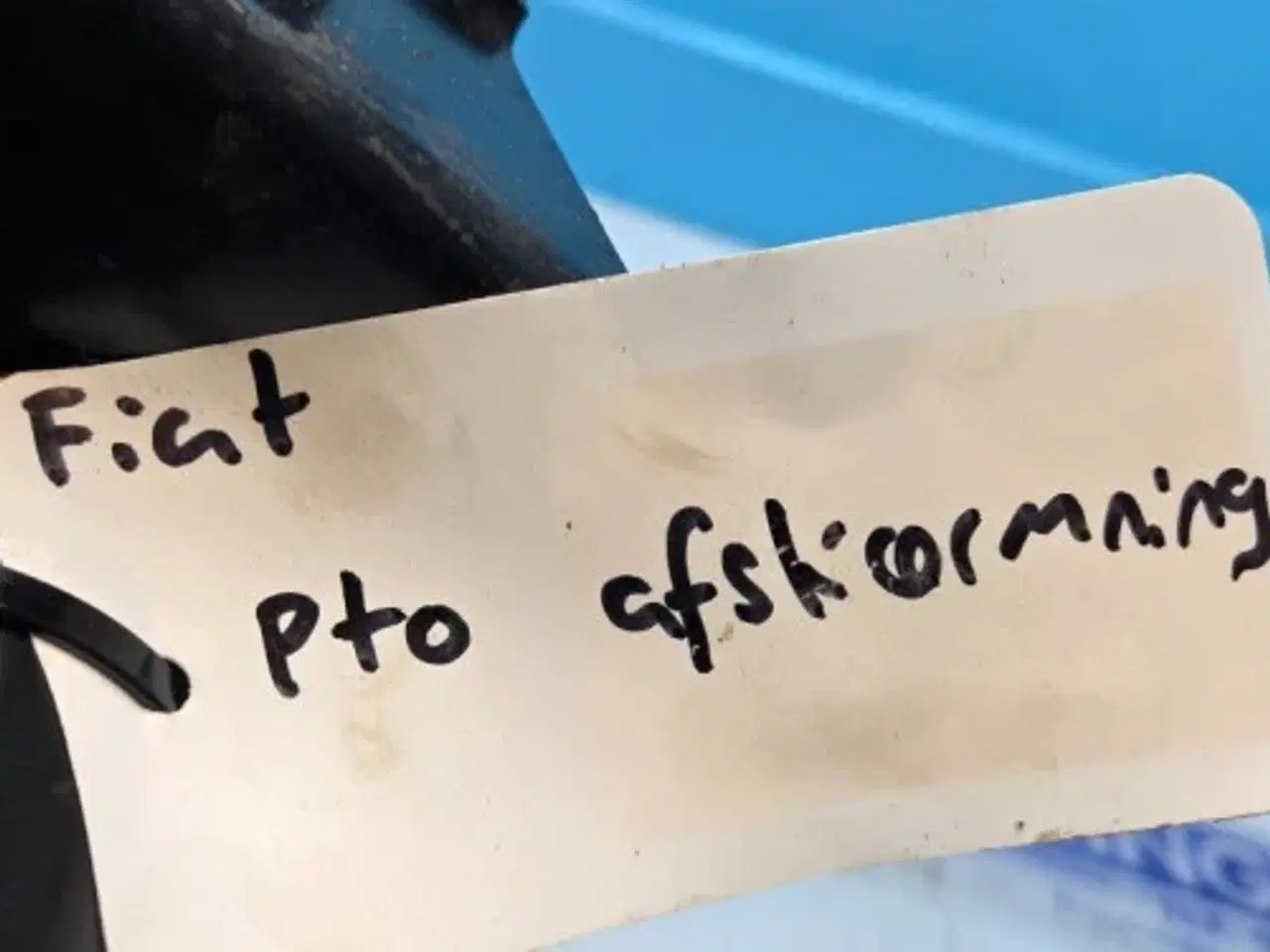 Billede 10 - Fiat PTO Afskærmning