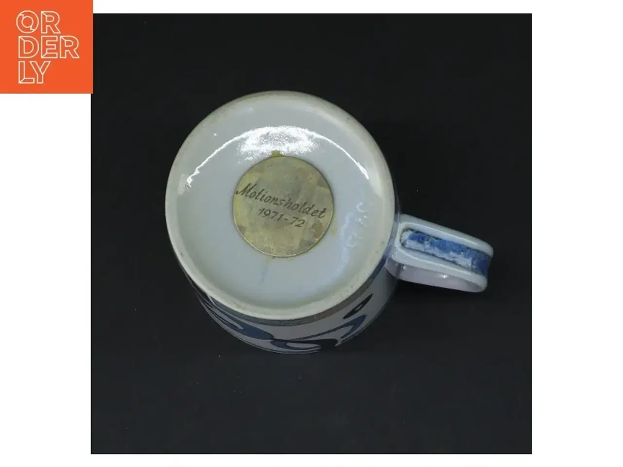 Billede 3 - Keramik krus med årstal 1972 (str. Ø 6,5 cm længde 7,5 cm)