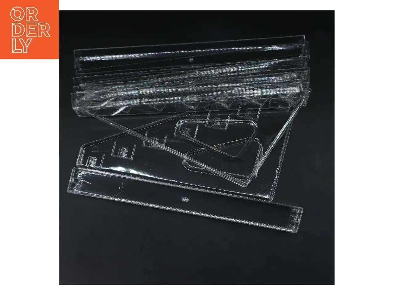 Billede 2 - 7-lags akryl hylde orgainsator (str. 30,5 cm)