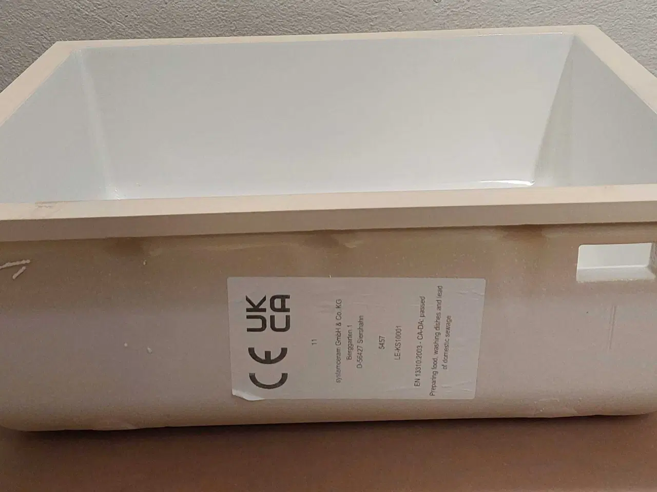 Billede 7 - Køkkenvask, Lavabo Mera 50 U/ 55,1 x 44, 1 cm . Ub