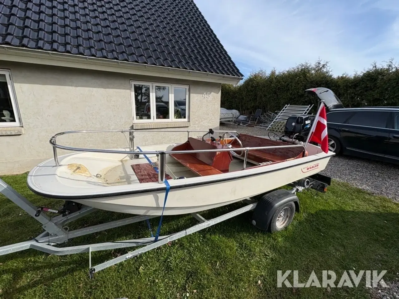 Billede 2 - Motorbåd Boston Whaler 11 fod med ophalervogn Boston Whaler