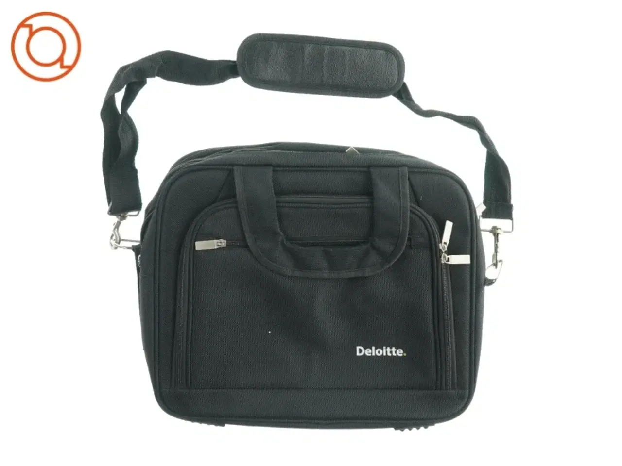 Billede 1 - Computertaske med 3 forskellige rum og sidelommer fra Deloitte (str. LB:43x35cm)