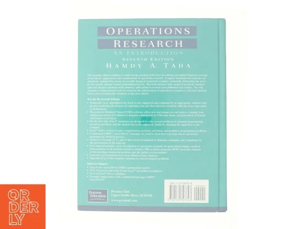 Billede 2 - Operations Research : an Introduction by Hamdy a. Taha af Hamdy A. Taha (Bog)