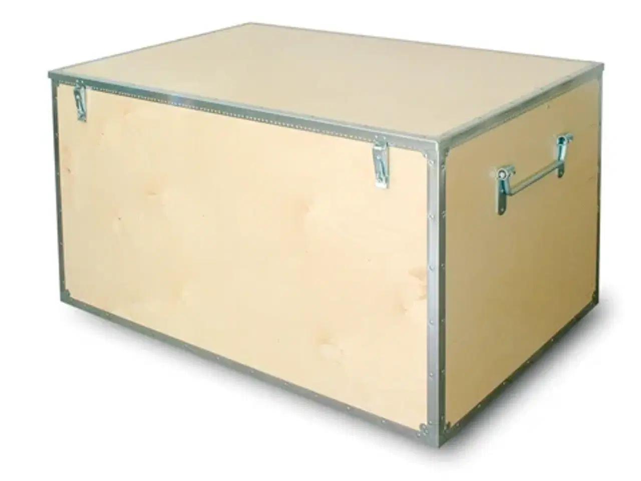 Billede 1 - PLYFA kasse med låg 1140x740x800