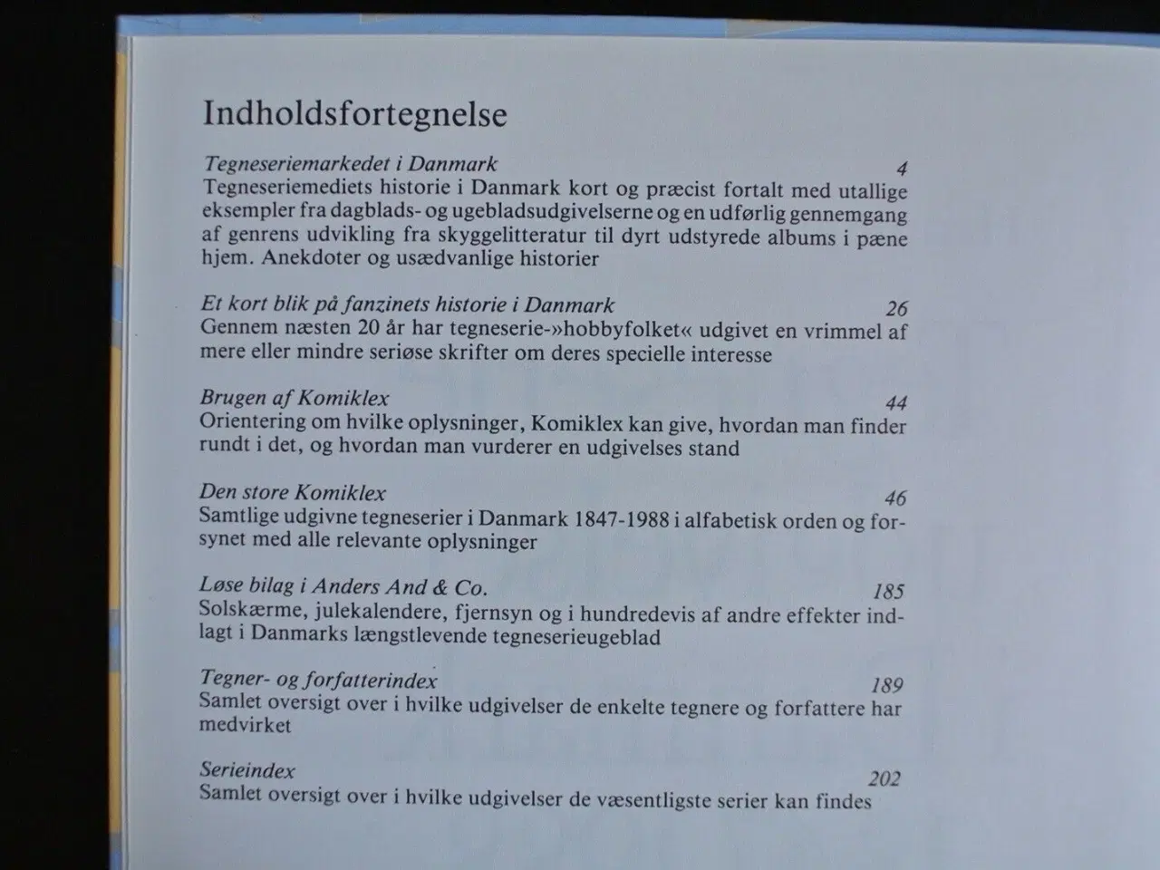 Billede 2 - tegneserieudgivelser i danmark 1847-1988, af henni