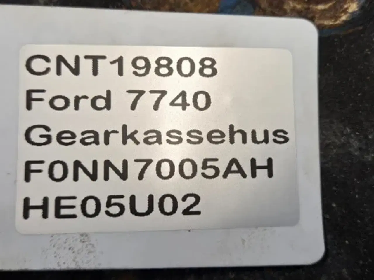 Billede 23 - Ford 7740 Gearkassehus F0NN7005AH