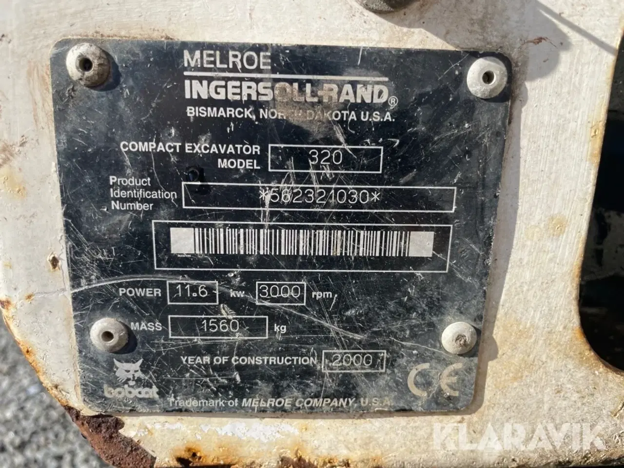Billede 10 - Minigraver Bobcat 320