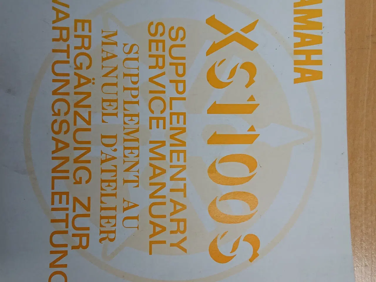 Billede 1 - services manual Yamaha XS100S+owners book