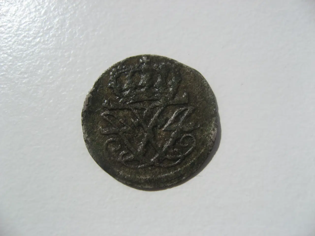 Billede 2 - Flot 1 Skilling 1719, Fr.D.IV