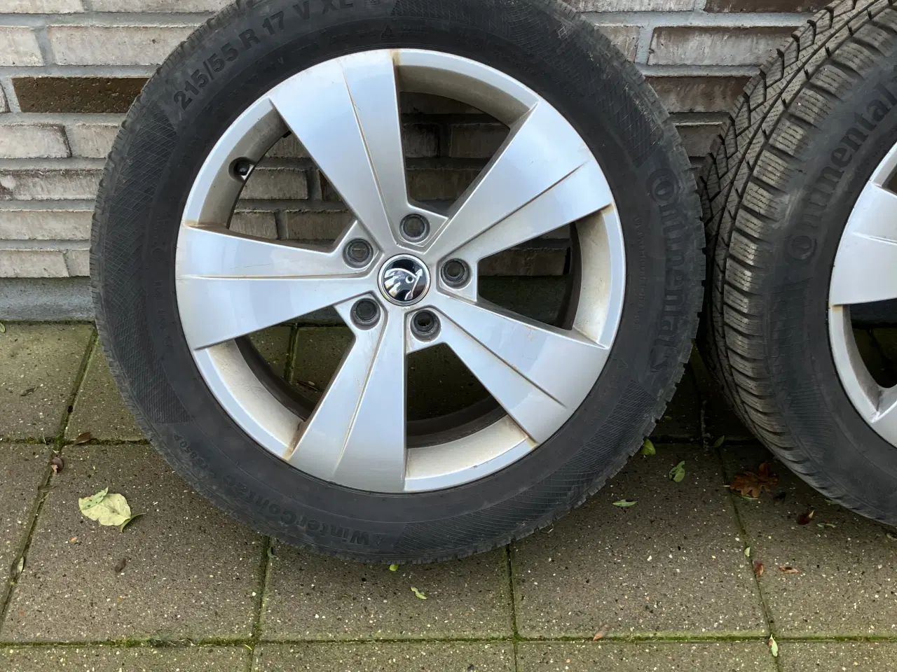 Billede 3 - Orginale Skoda Alufælge 5 x 112 m Continental vint
