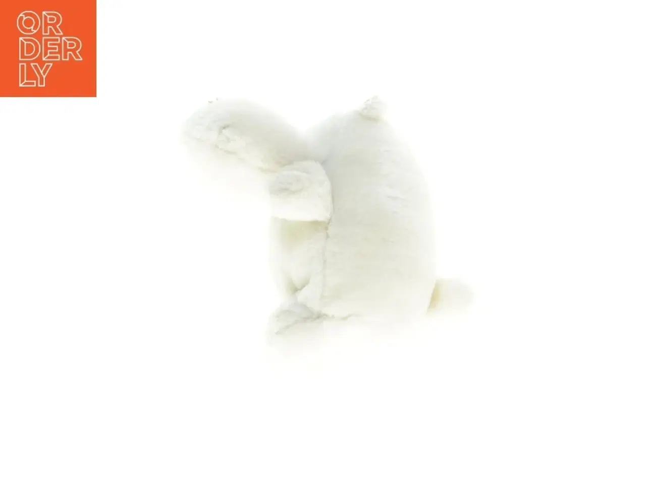 Billede 4 - Hvid bamse (str. 20 x 11 cm)
