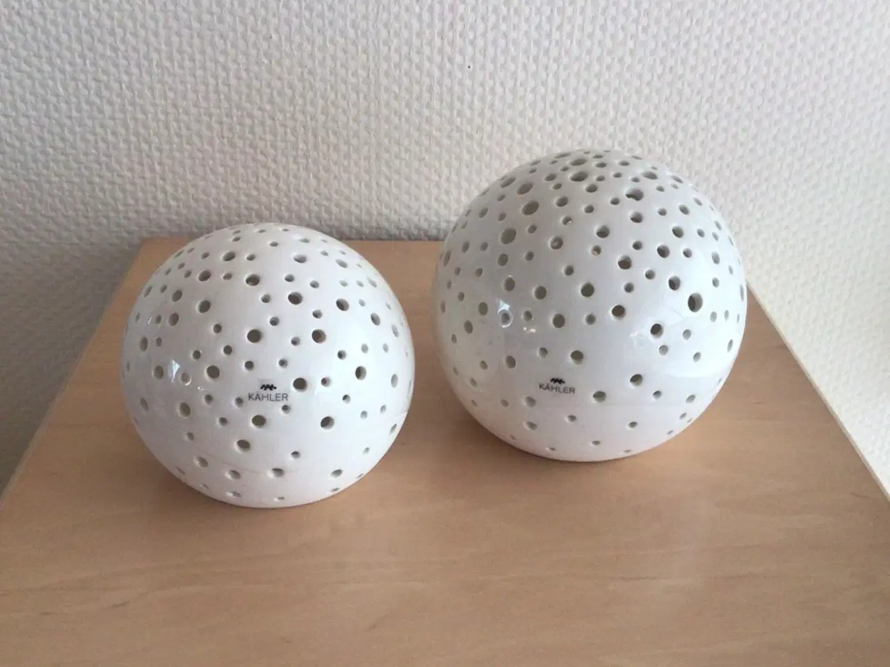 Billede 1 - Kähler Nobili fyrfadsstager og ophæng