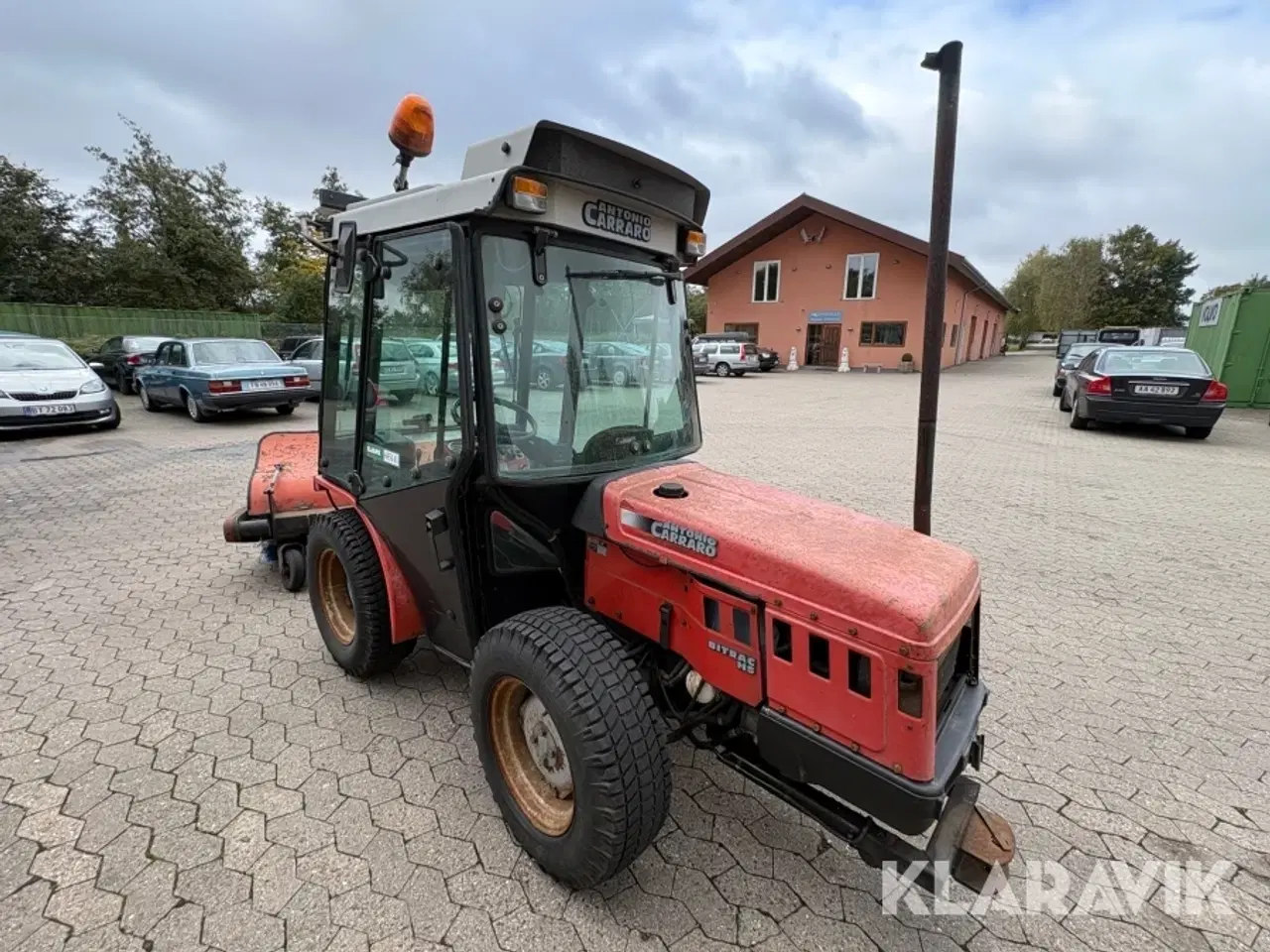 Billede 3 - Redskabsbærer Antonio Carraro Bitrac HS serie 16 med klippebord