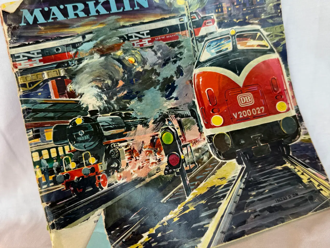 Billede 14 - Märklin modeltog – komplet retro sæt fra 50’erne..