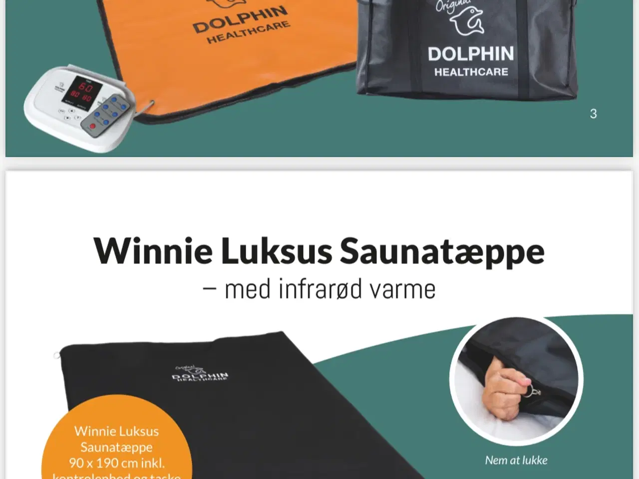 Billede 1 - Helt nyt sauna tæppe