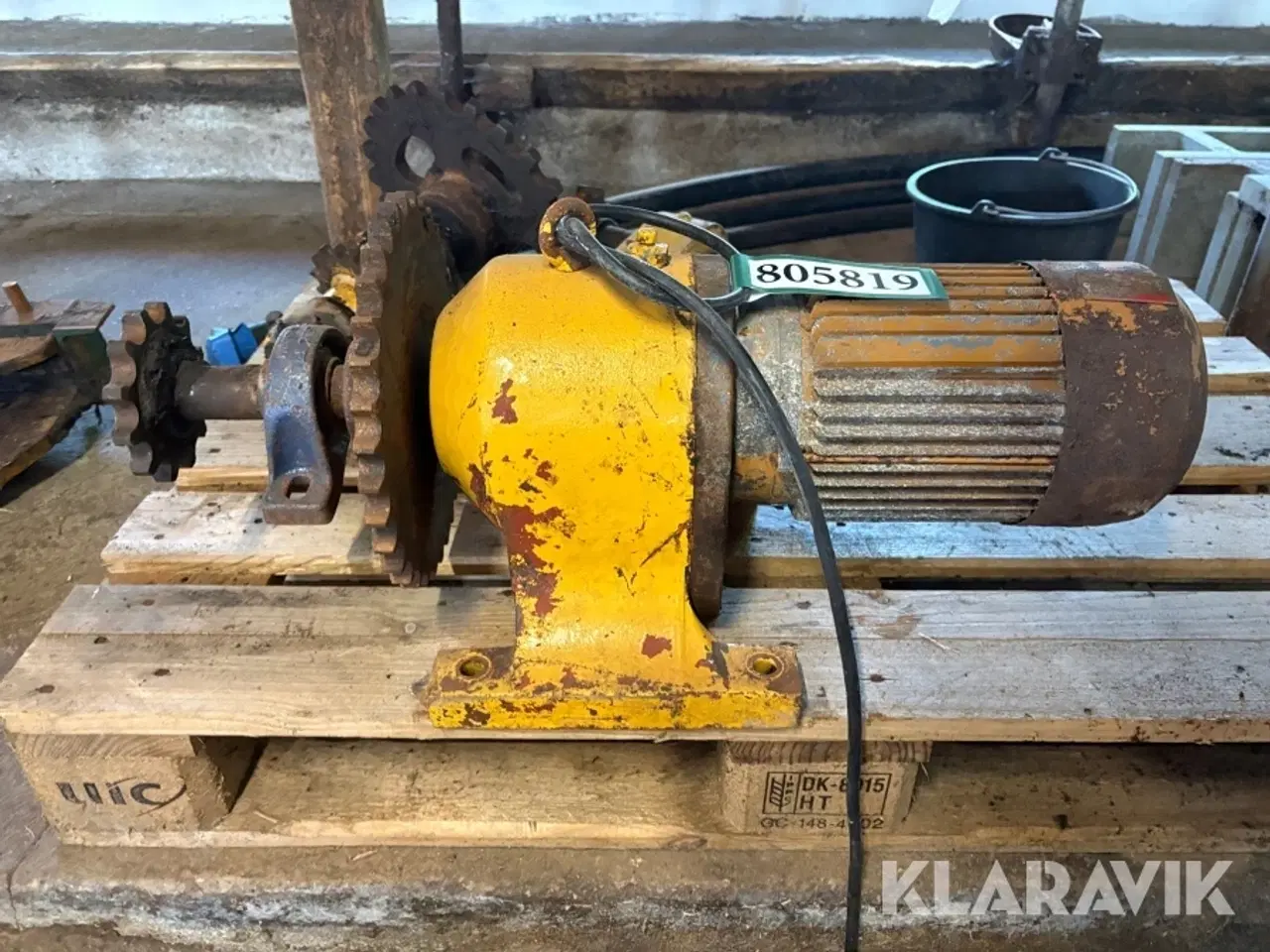 Billede 4 - Gearmotor fra udmugningsanlæg