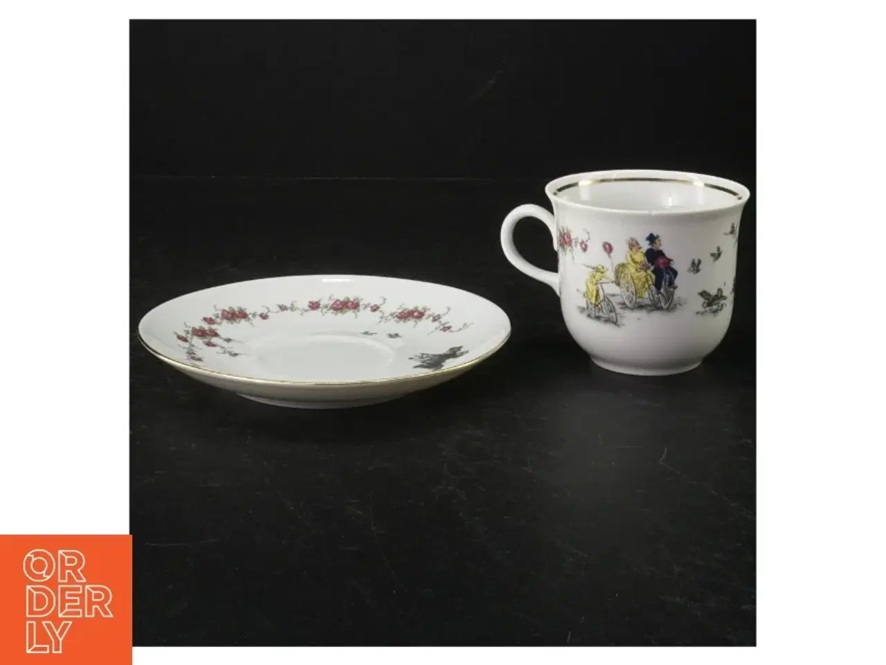Billede 3 - Porcelænskop og underkop