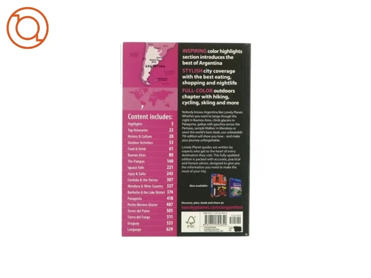 Billede 2 - Argentina (Rejsebog)