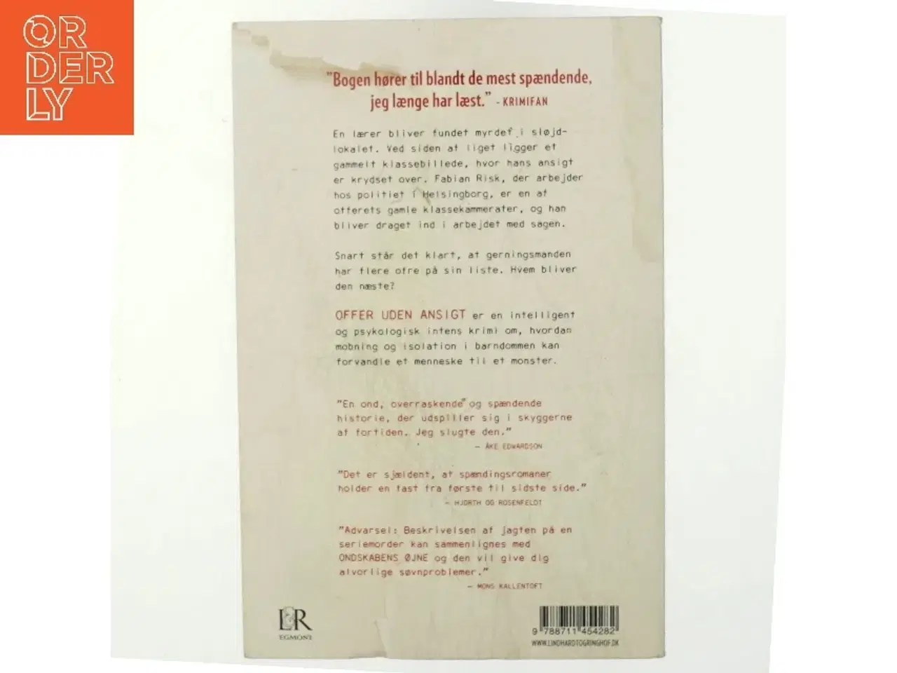 Billede 3 - Offer uden ansigt af Stefan Ahnhem (Bog)