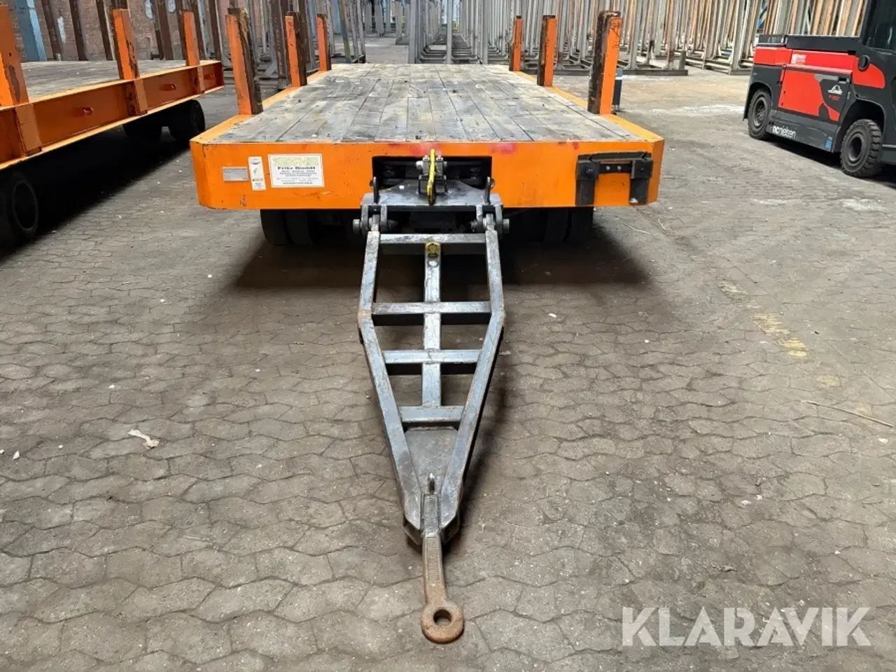 Billede 2 - Fladvogn til intern transport Stapler Center Fritz GmbH TDW 33 AL-PA
