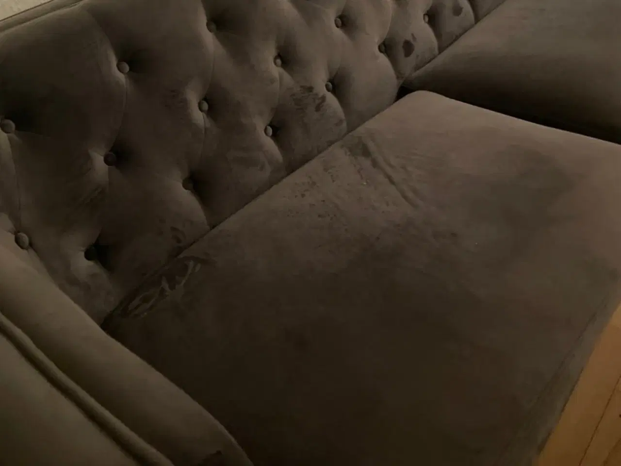 Billede 2 - Velour sofa