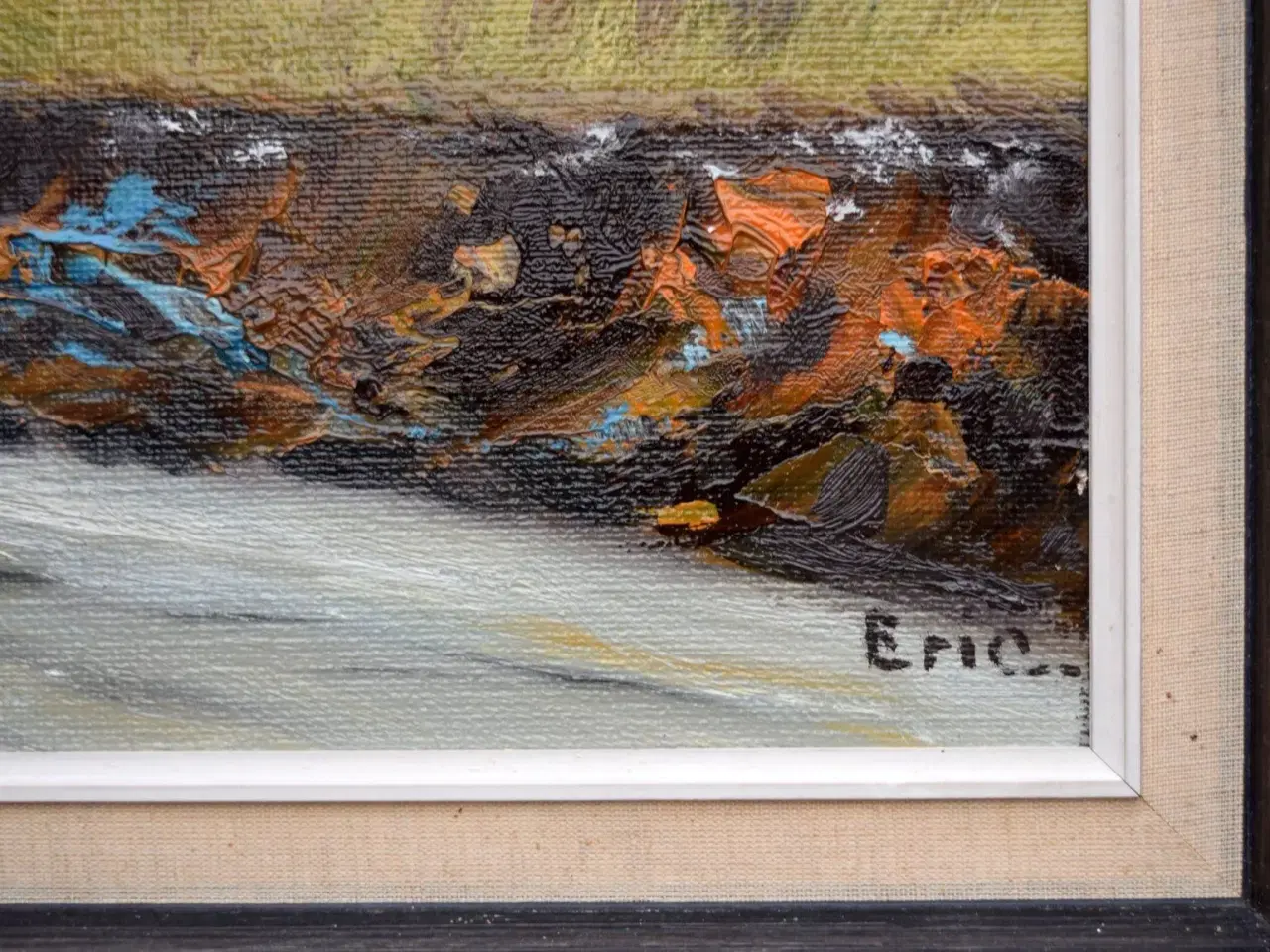Billede 2 - Skagen-maleri af ubekendt kunstner
