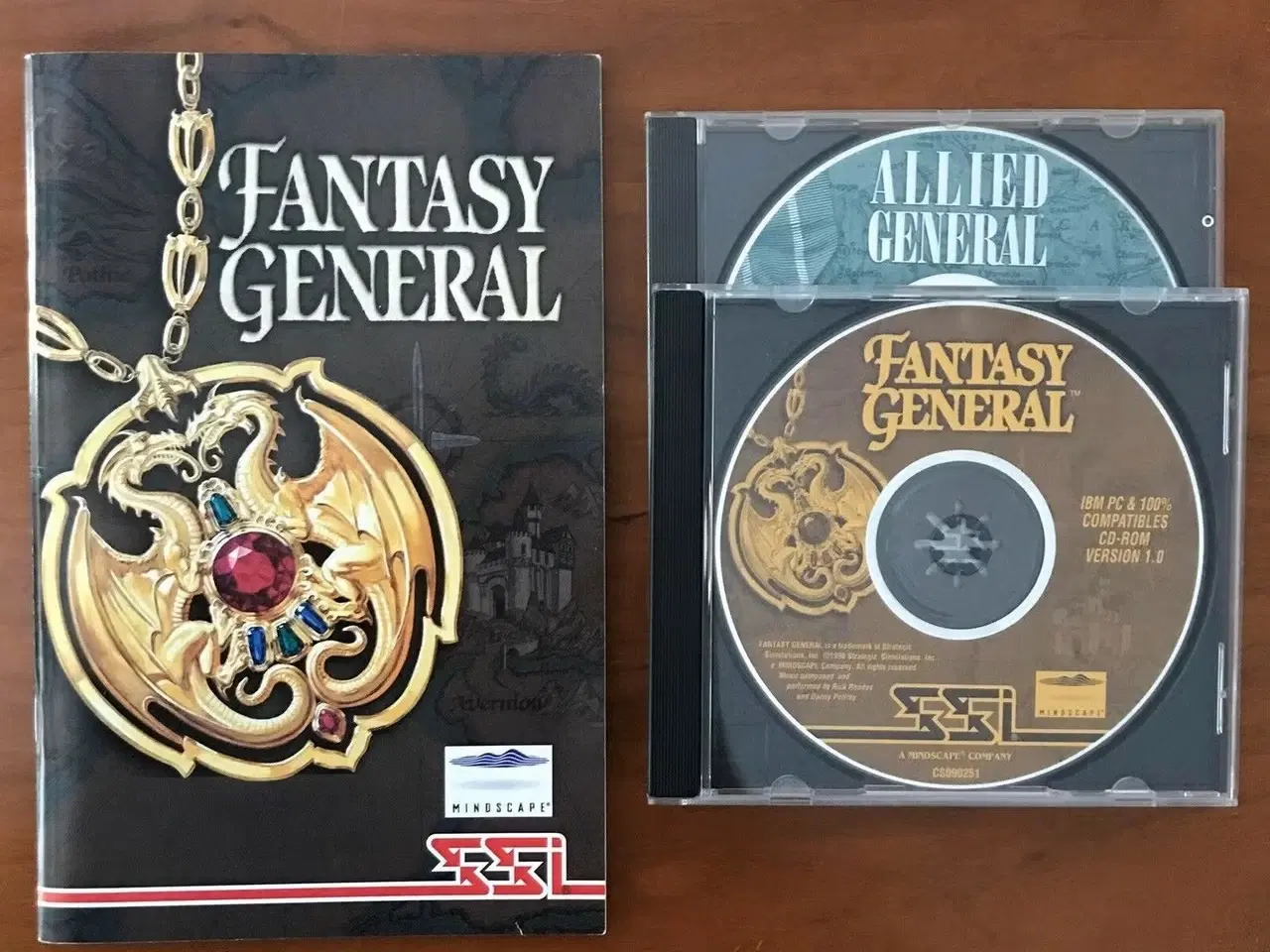 Billede 1 - DOS Spil: Fantasy + Allied General 