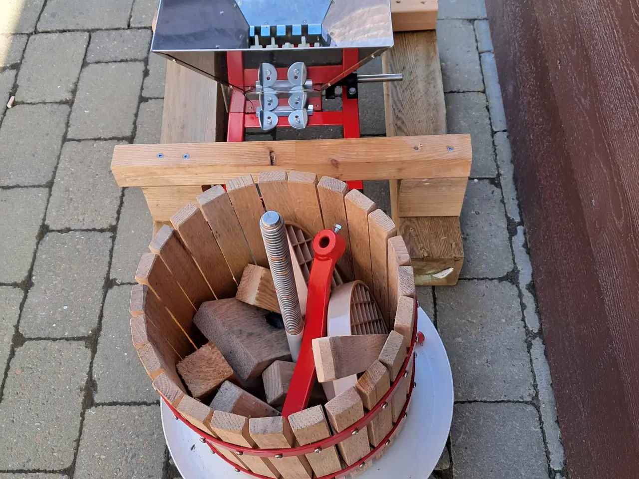 Billede 1 - Æblepresser. Mosteri. 