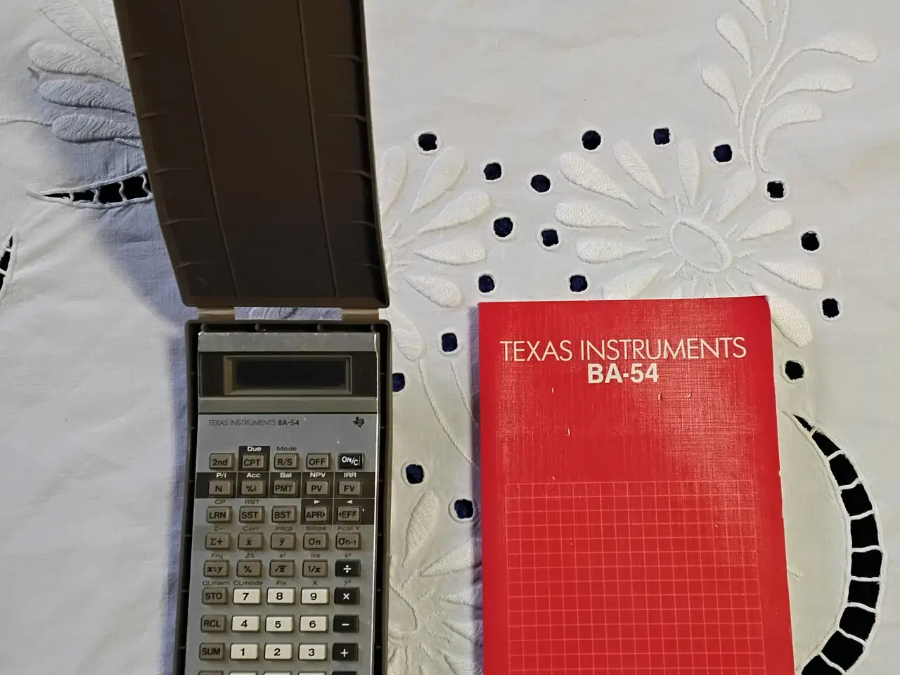 Billede 2 - Texas Instruments BA- 54 med etui + manual 80'erne