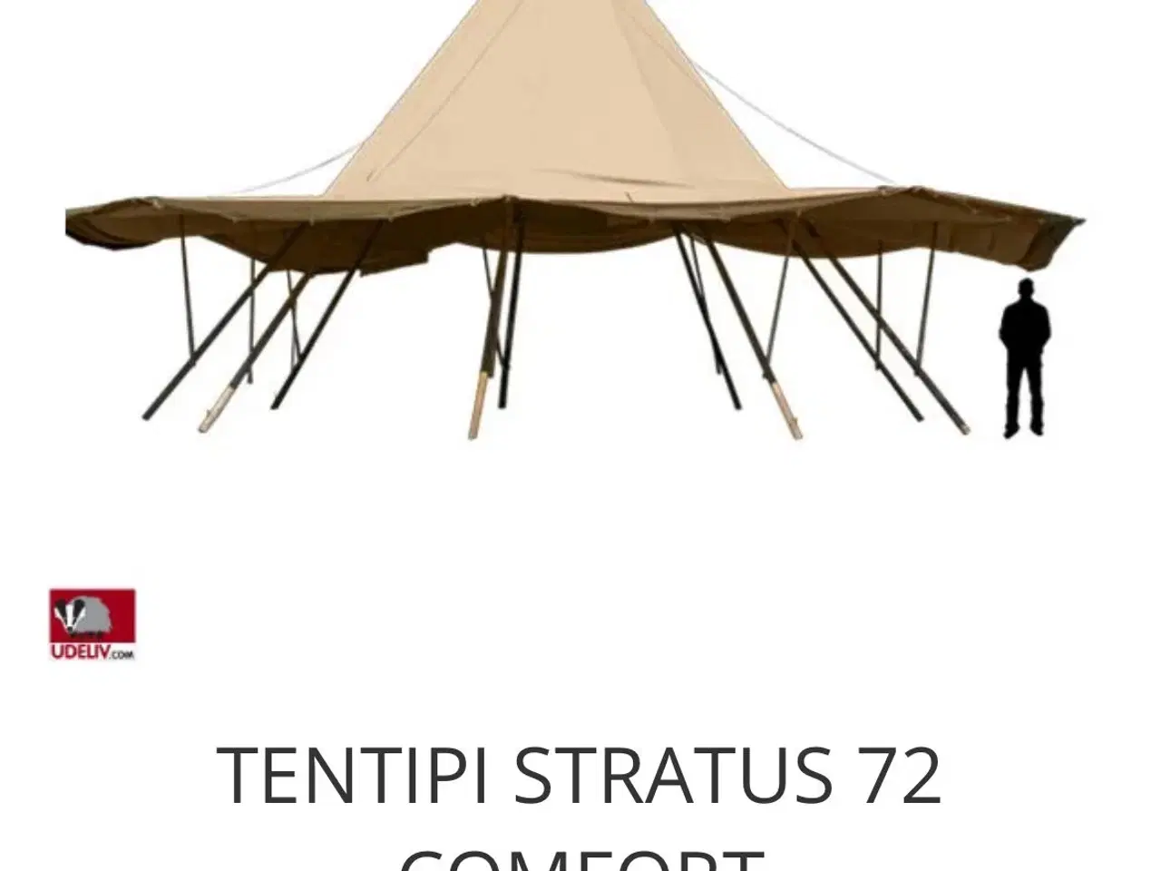 Billede 9 - Tipi-telt Tentipi - Stratus 72 10x10m