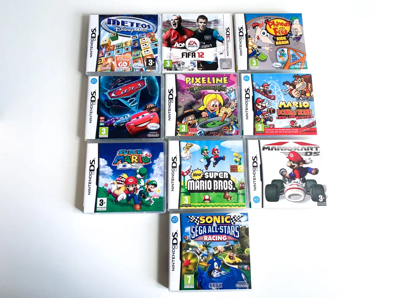 Billede 1 - 🎮 Stor bunke Nintendo DS-spil – fra 20 kr. ✨
