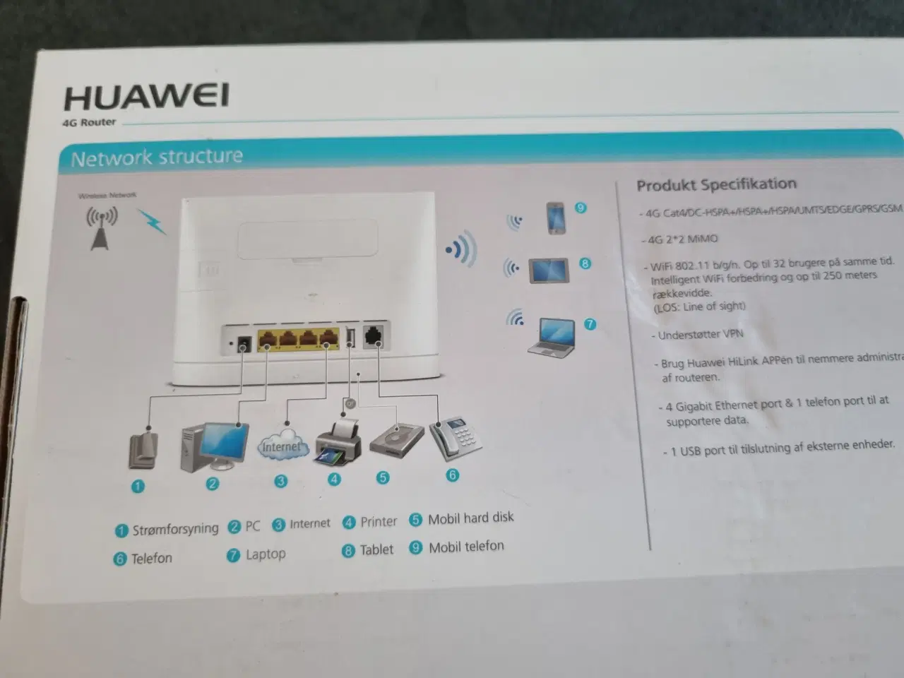 Billede 6 - Router, Huawei B315