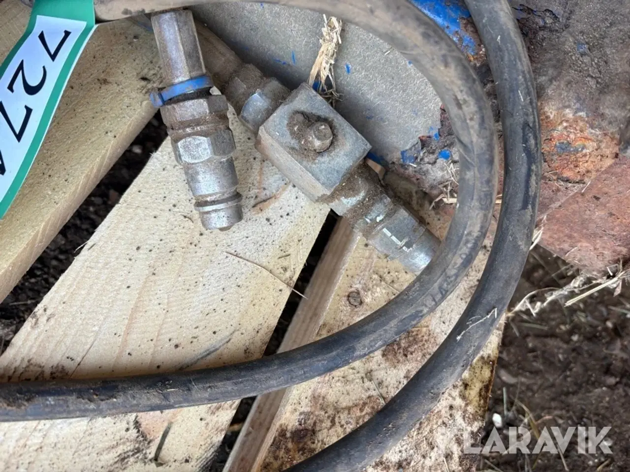 Billede 7 - Hydraulisk ventilblok og støtteben