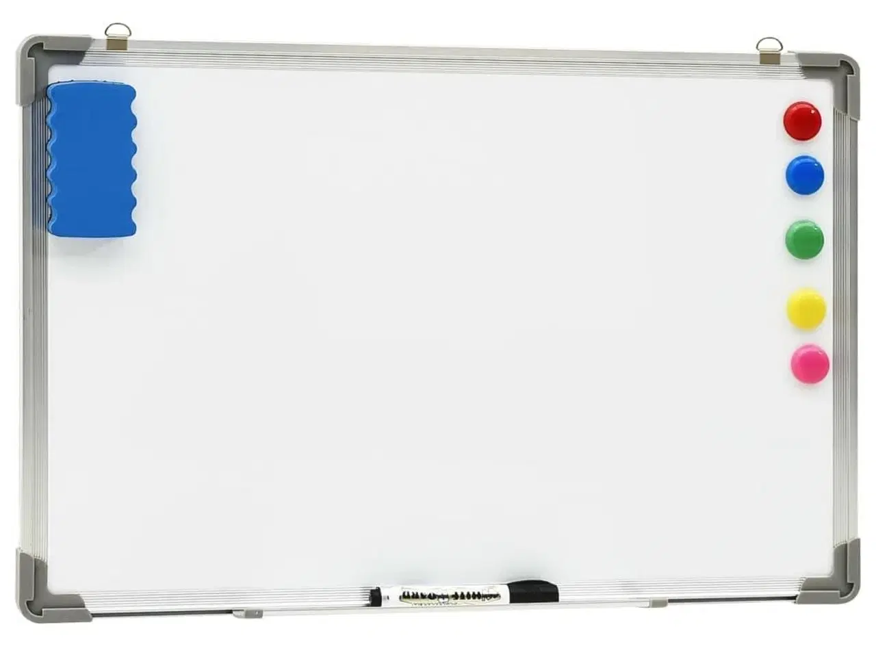 Billede 2 - Magnetisk whiteboard 60x40 cm stål hvid