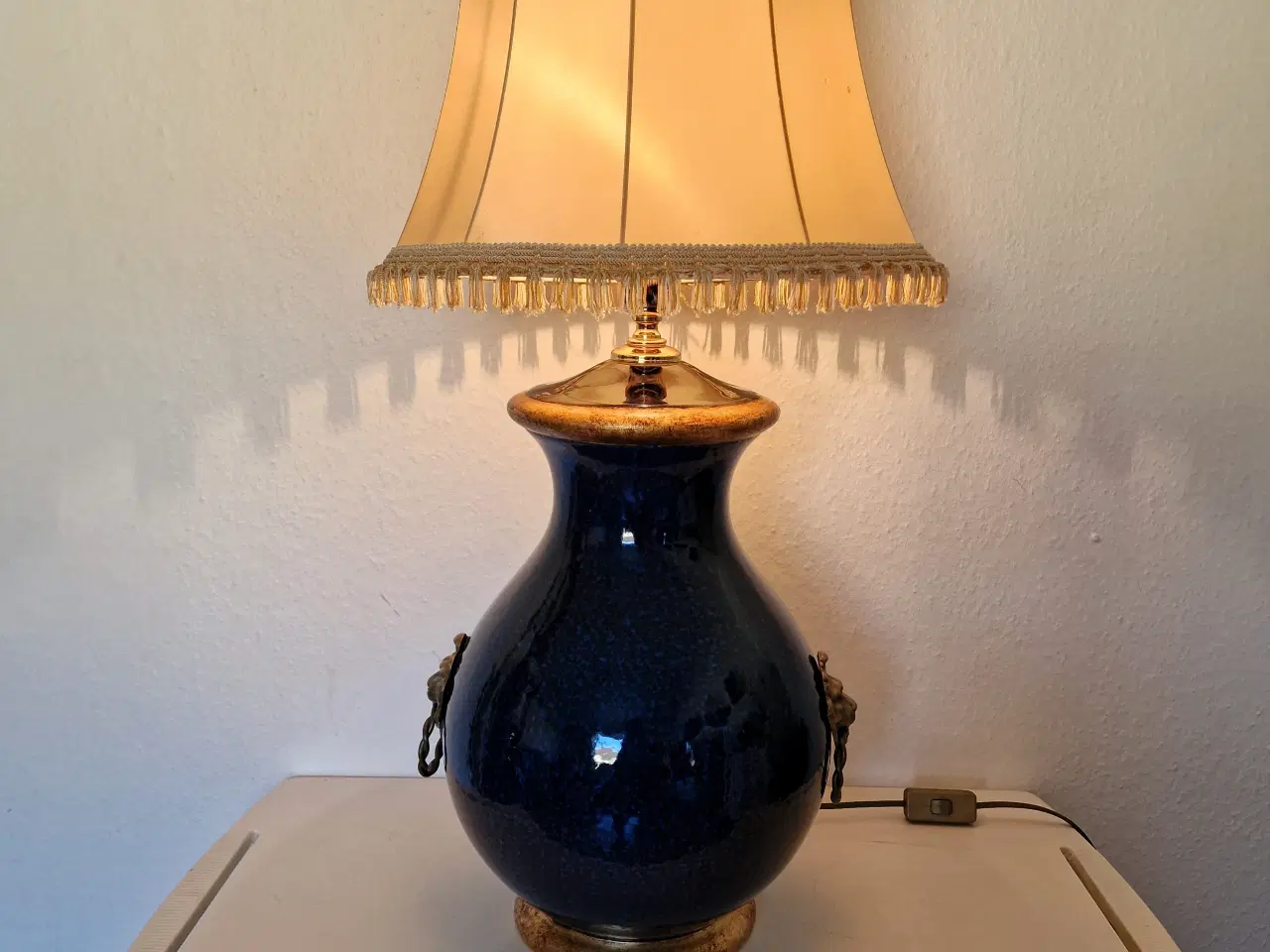 Billede 1 - Super flot italiensk vintage bordlampe.