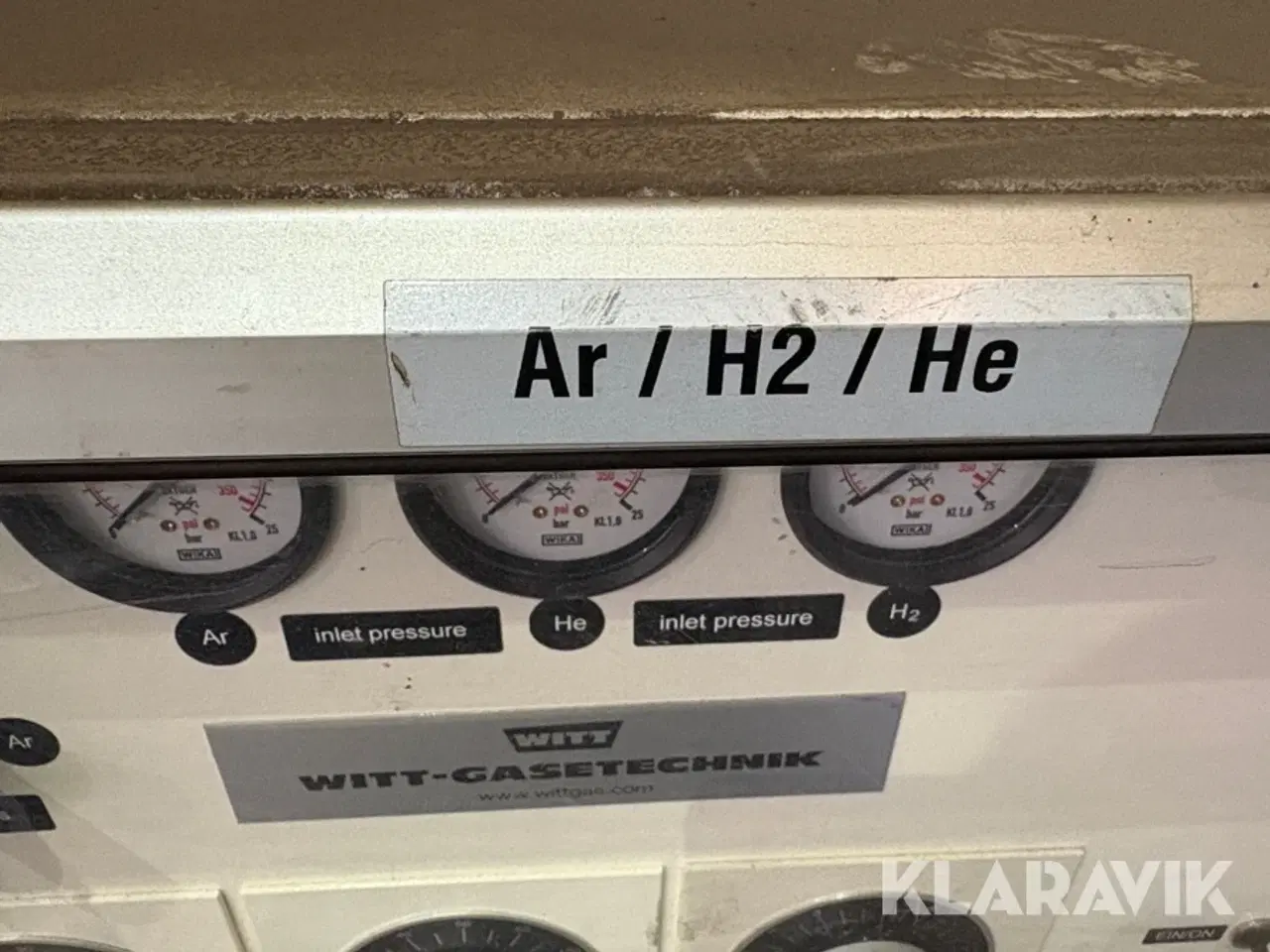 Billede 6 - Gas mixer WITT-GASETECHNIK Blander: argon, HE  og H2