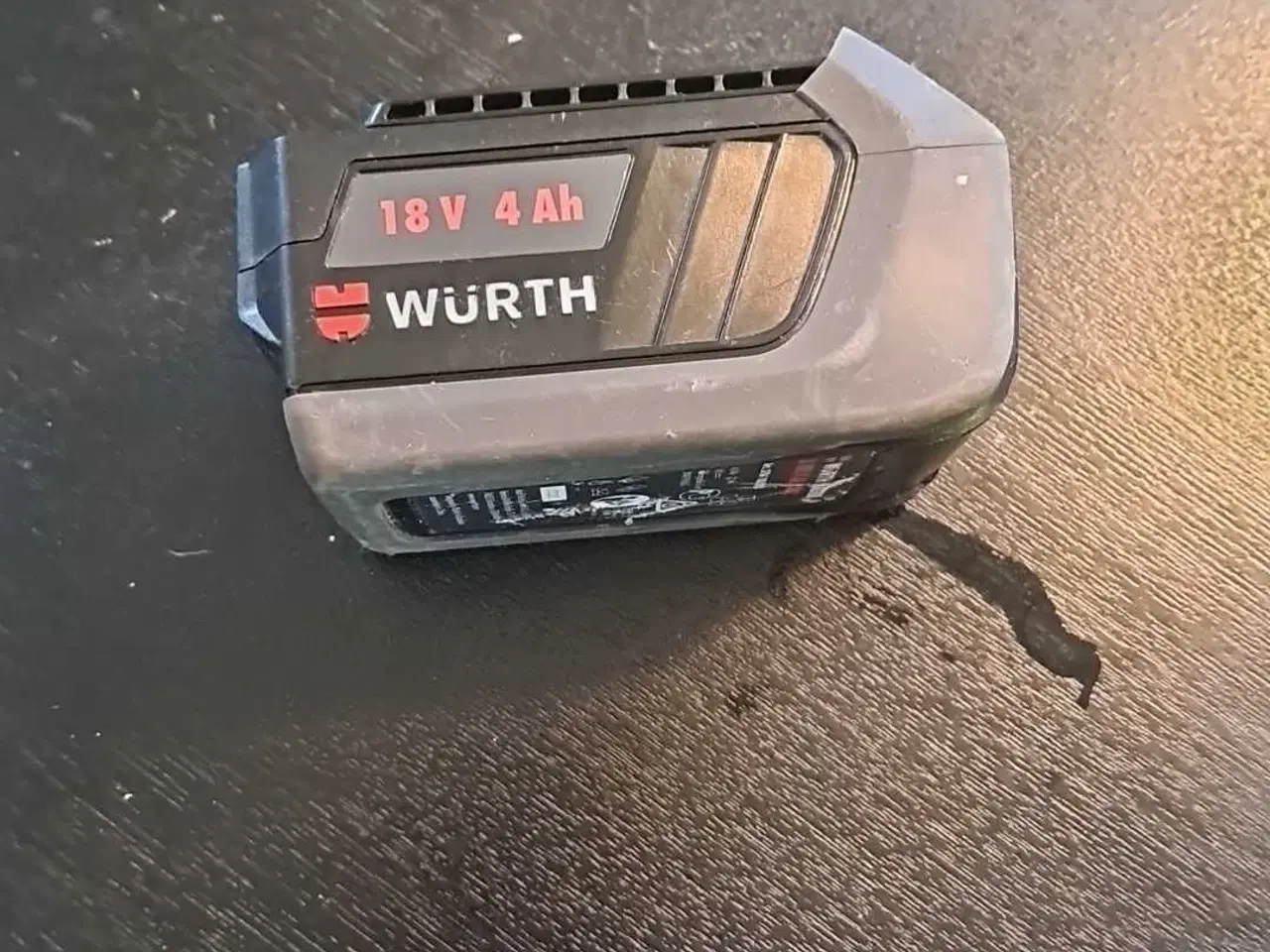 Billede 2 - Wurth Master Li 18/4ah batteri