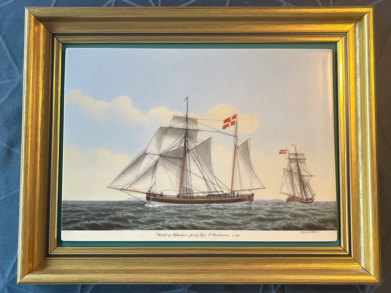 Billede 1 - Bing & Grøndahl Danske Skibsportræt